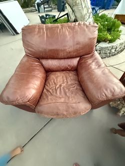 Leather chair free