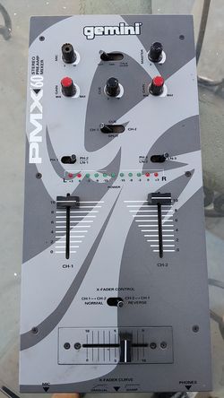 Gemini PMX Stereo Preamp Mixer.