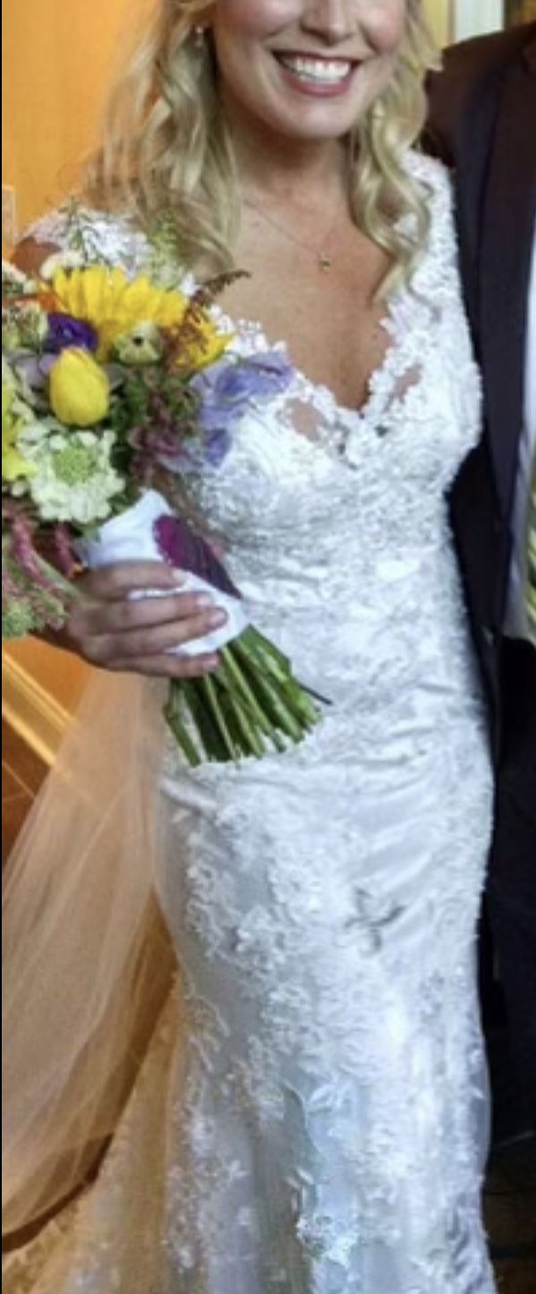 Wedding Dress Professionally Cleaned And Stored