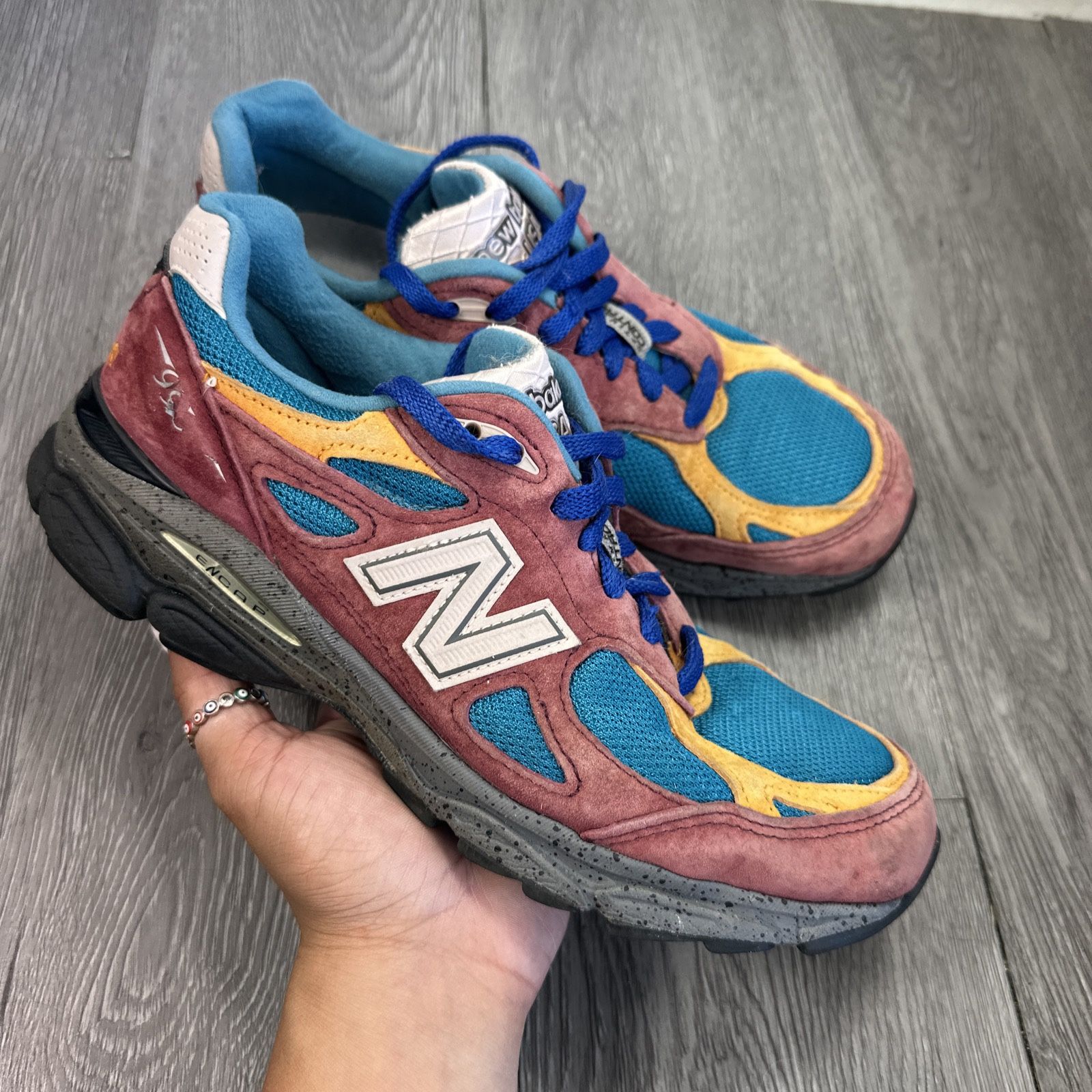 New Balance 990v3 Women's Size 8 B Multi Color Running Shoes (US990WC3)