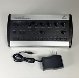 Behringer Powerplay 16 P16-M 16-Channel Digital Personal Mixer with Power Supply