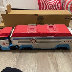 Paw Patroller Rescue Semi Truck New