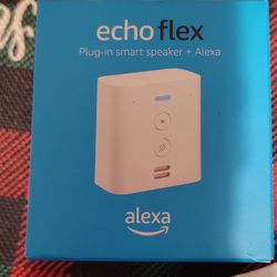 Echo Flex +Alexa Plug In Smart Speaker 