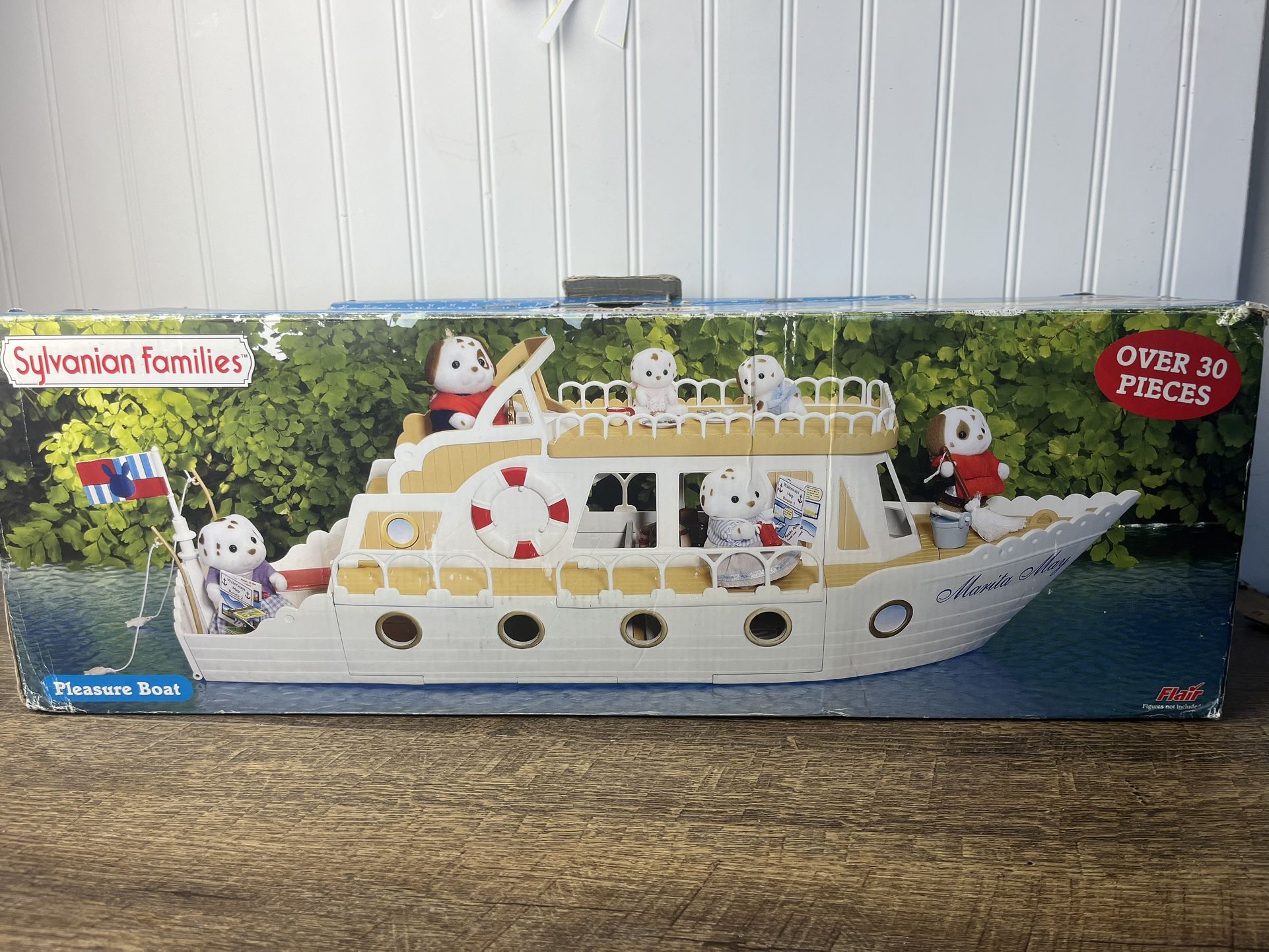 Sylvanian Families Calico Critters Pleasure Boat RARE