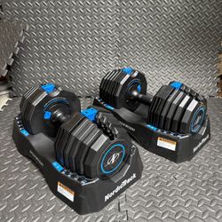 NordicTrack Adjustable Dumbbells: 10-55 Pounds each Dumbbell 