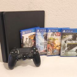 Mint PS4 1TB w/ 4 Games 