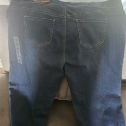 Woman's Plus Size Jeans Size 24 New