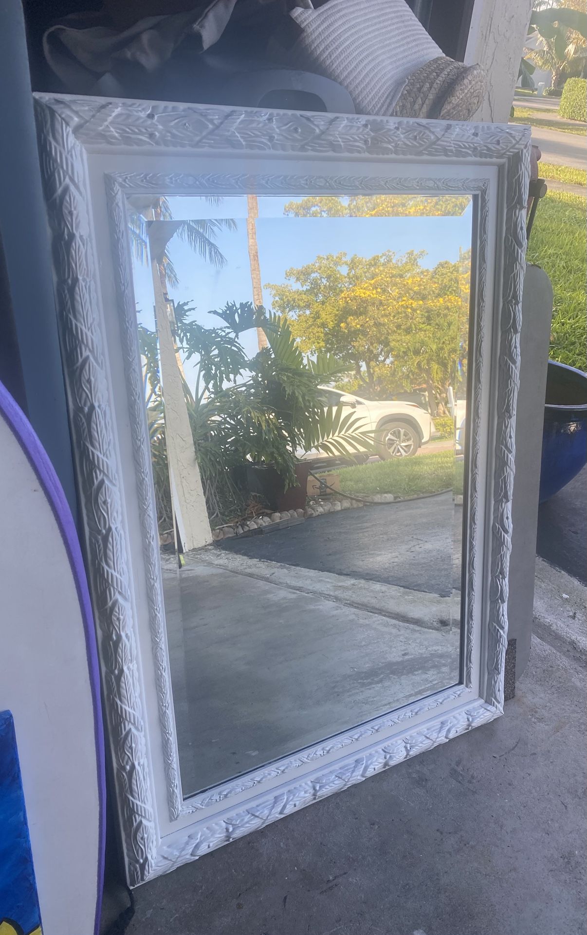 Bevel Mirror, Coffee Table, Credenza,