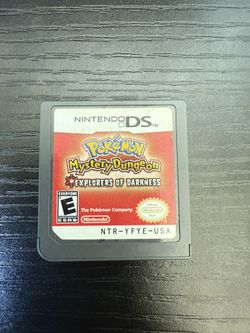Pokémon mystery Dungeon Explorers Of Darkness