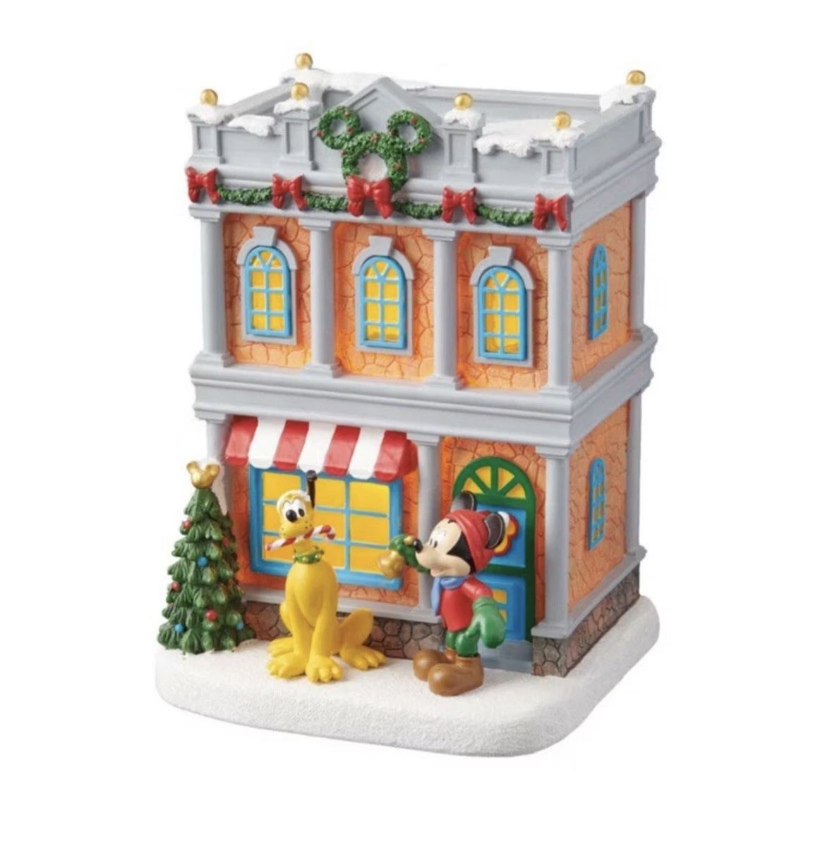 NEW Disney Mickey & Pluto House LED Christmas Village 2025 ALDI Exclusiv