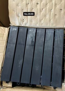 27PCS - Easy Snap Interlocking Deck Tiles for Patio Poolside Balcony Decor - All Weather Waterproof Flooring for Indoor & Outdoor