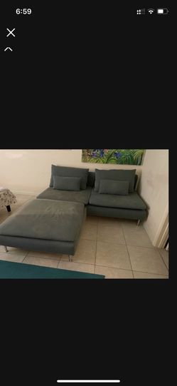 Sofa With Detached Ottoman