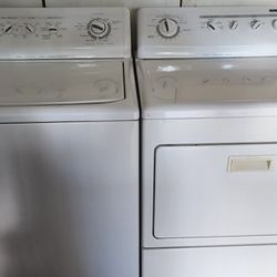 Matching Washer And Dryer Super Capacity 