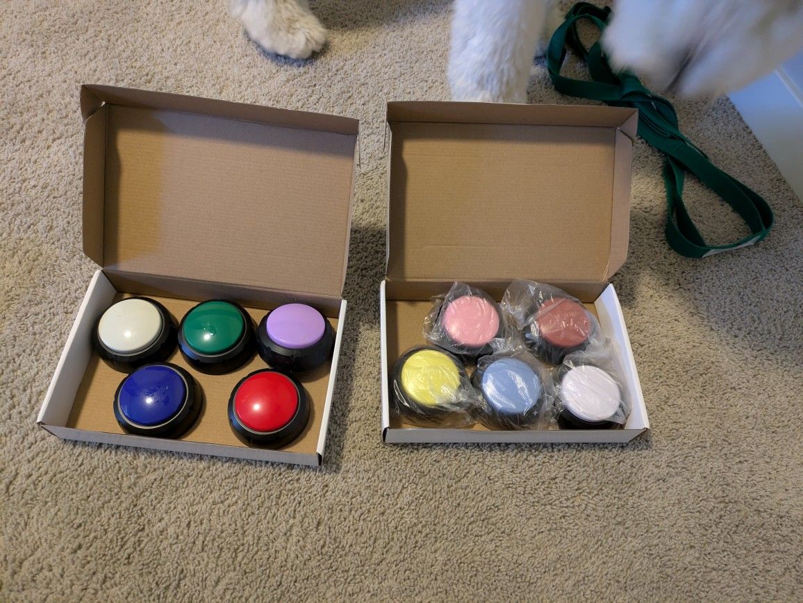 10 Recordable Dog Buttons