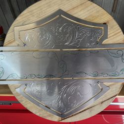 Harley Davidson Engraved Plaques 