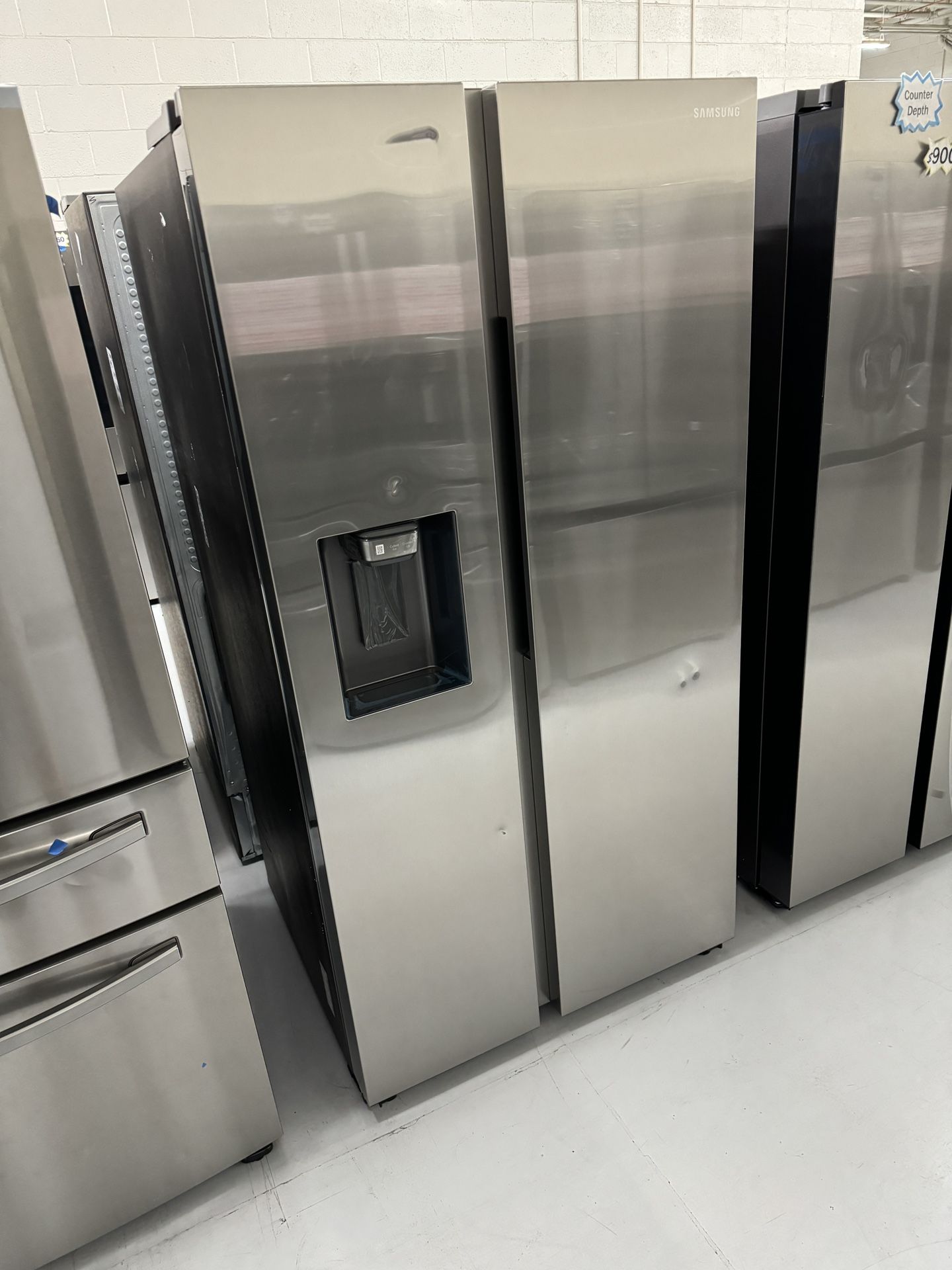 New Fridge Stainless Steel 1 Year Warranty