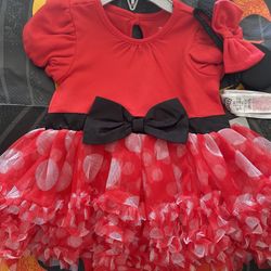 MINNIE BABY TUTU DRESS WITH HEADBAND 