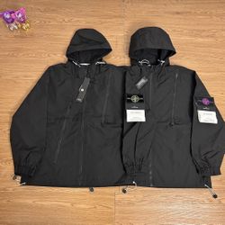 Stone Island Black Jacket Brand New 2024 