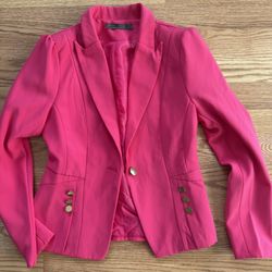 Pink Blazer Juniors Size S