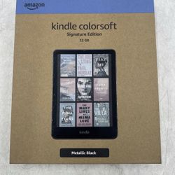 Amazon Kindle Colorsoft Signature Edition 32GB 7” Metallic Black