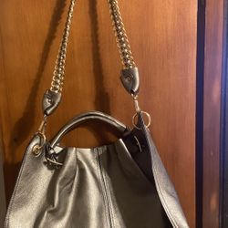 LARGE SILVER PURSE