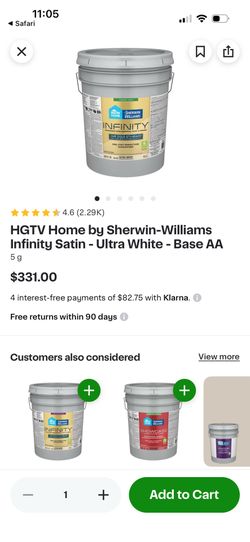5 gallon sherwin Williams bungalow beige paint