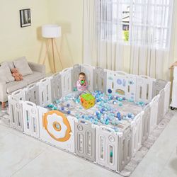 Baby Playpen Portable Activity Center Play Yard Indoor Outdoor