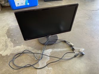 2 computer pc monitors