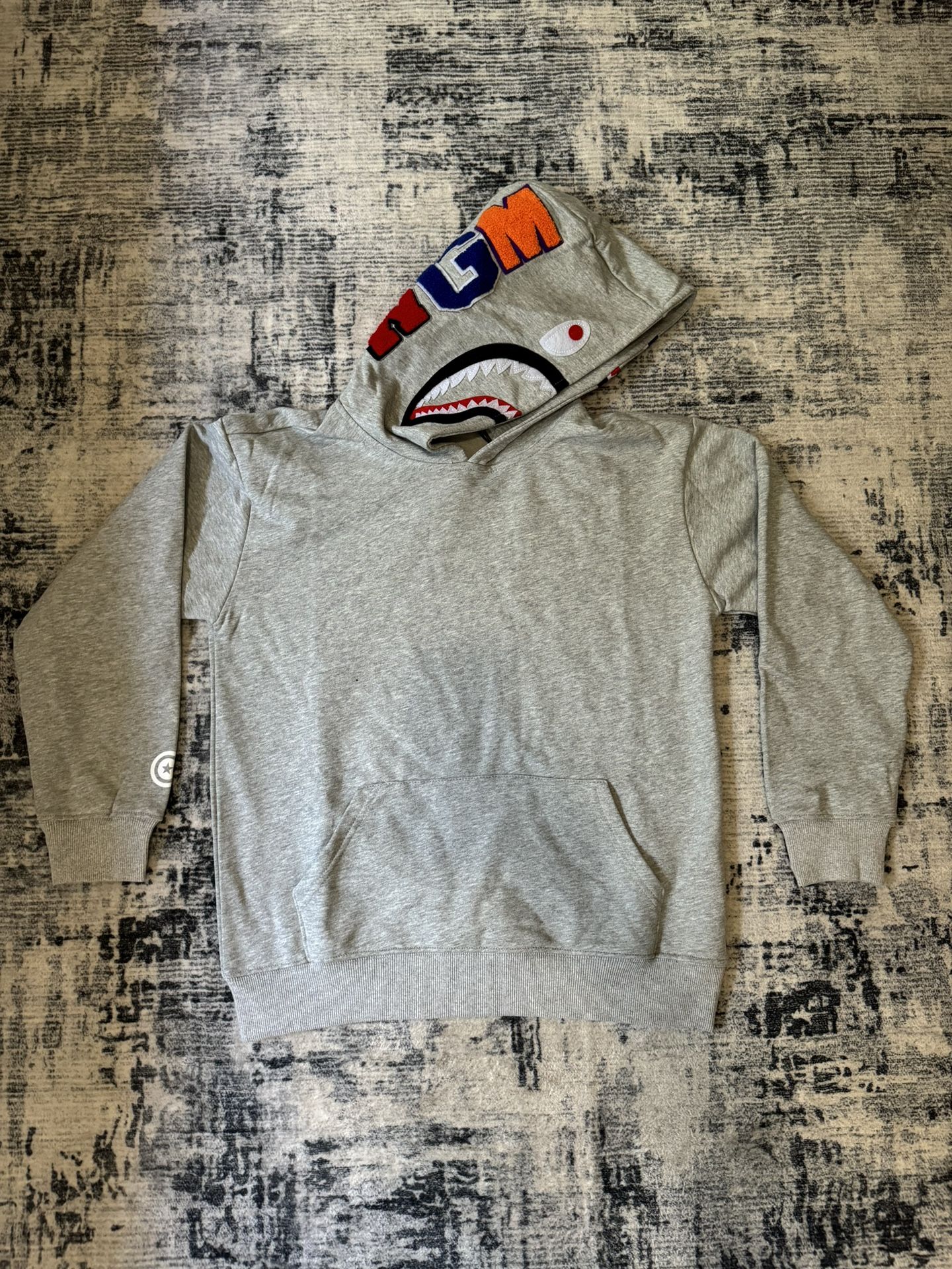 BAPE Hoodie - Gray - Brand New!