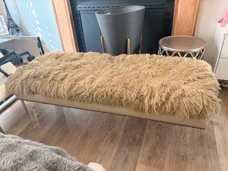 Fur bench