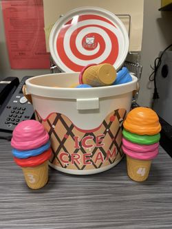 Joy cat Ice Cream Counting Cones