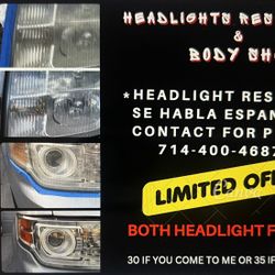 Headlights Restoration 