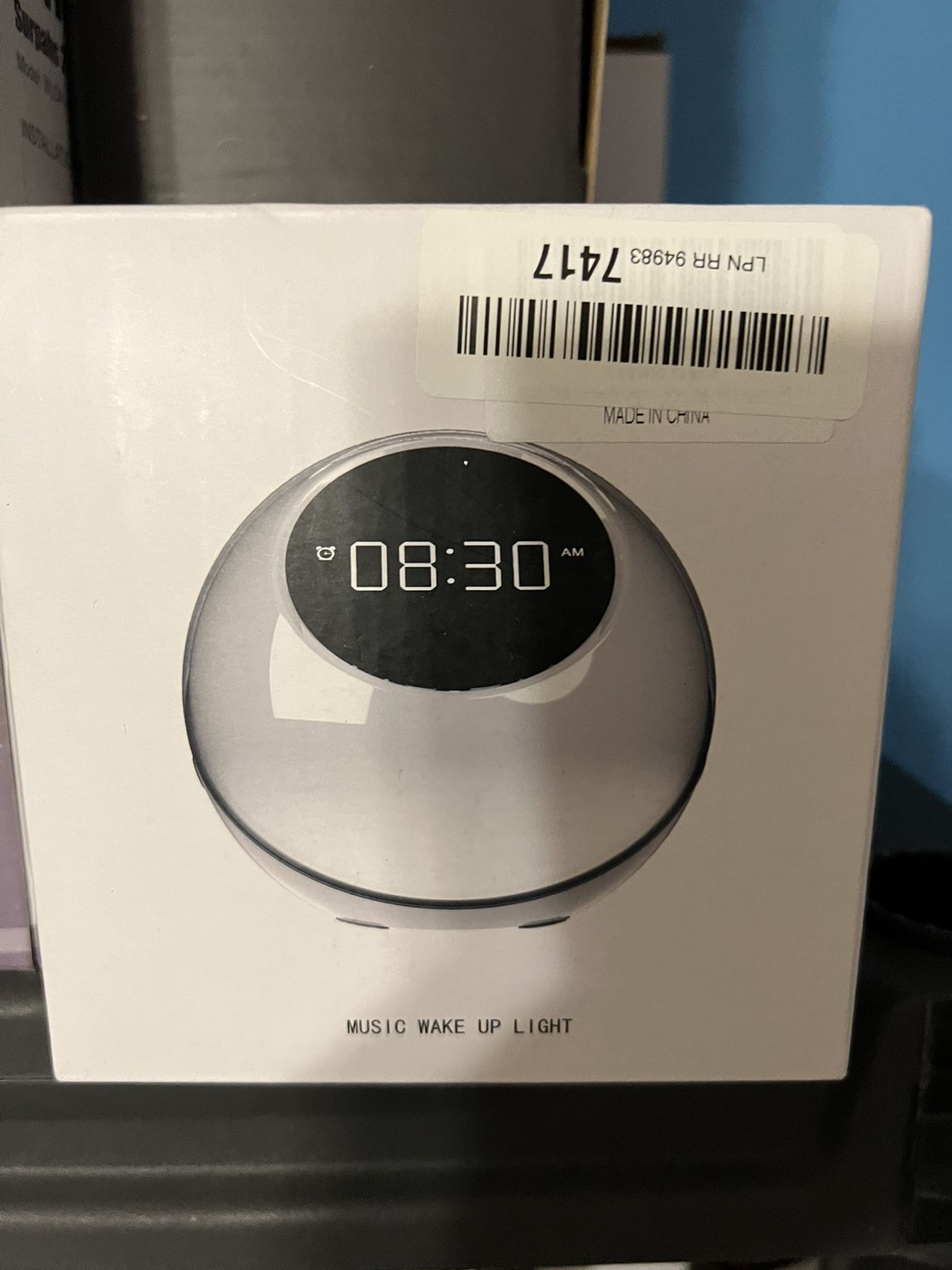 Wake-Up Light Alarm Clock Sunrise Alarm Clock, Music