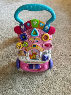 VTech Stroll & Discover Activity Walker Pink