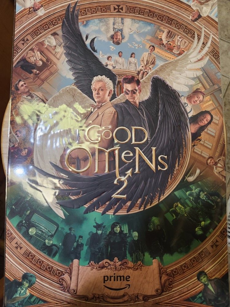 San Diego Comic Con 2023 Good Omens 2 Poster