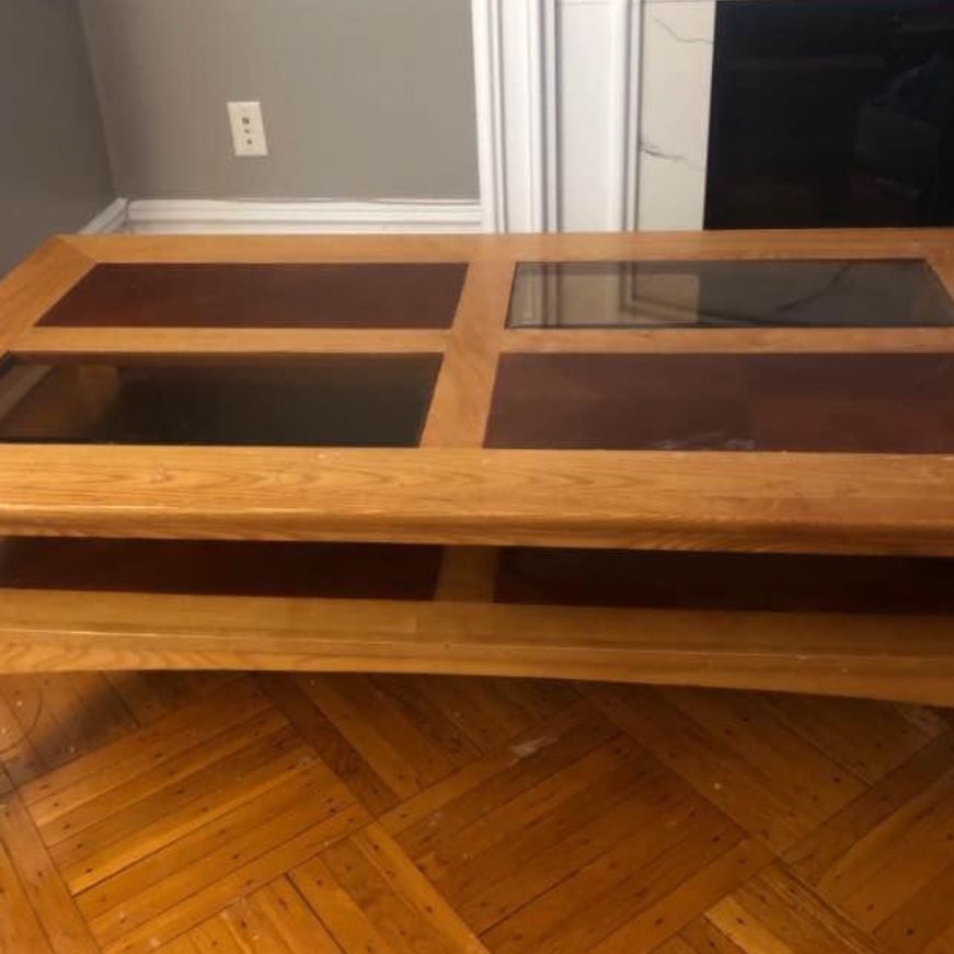 Coffee Table With Matching End Table