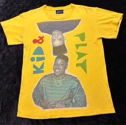 Mens Medium Vintage 90s Kid N Play Rare Rap Tshirt