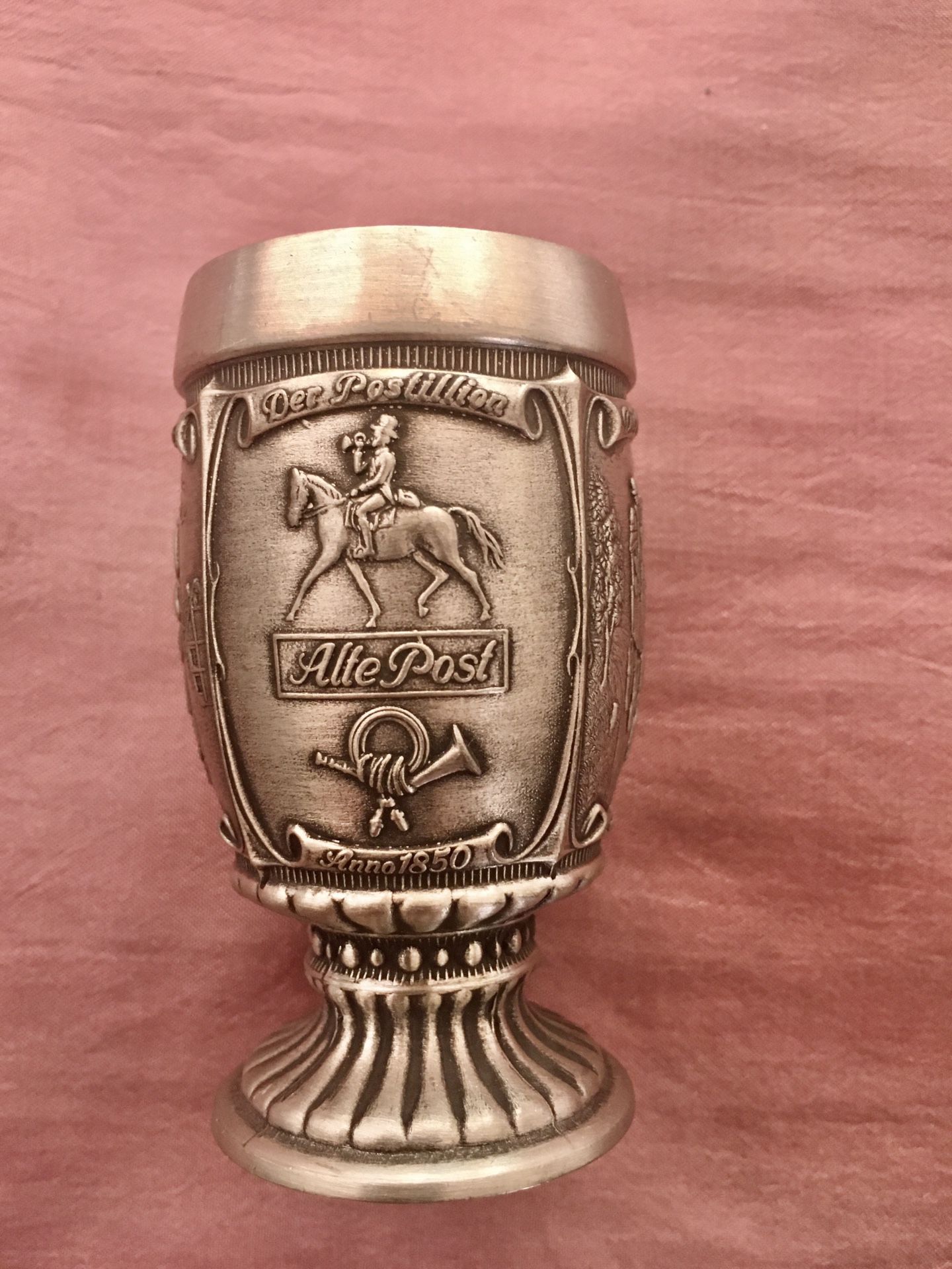 Downsizing-Collectable-German Pewter Shot Glass. Make an offer.