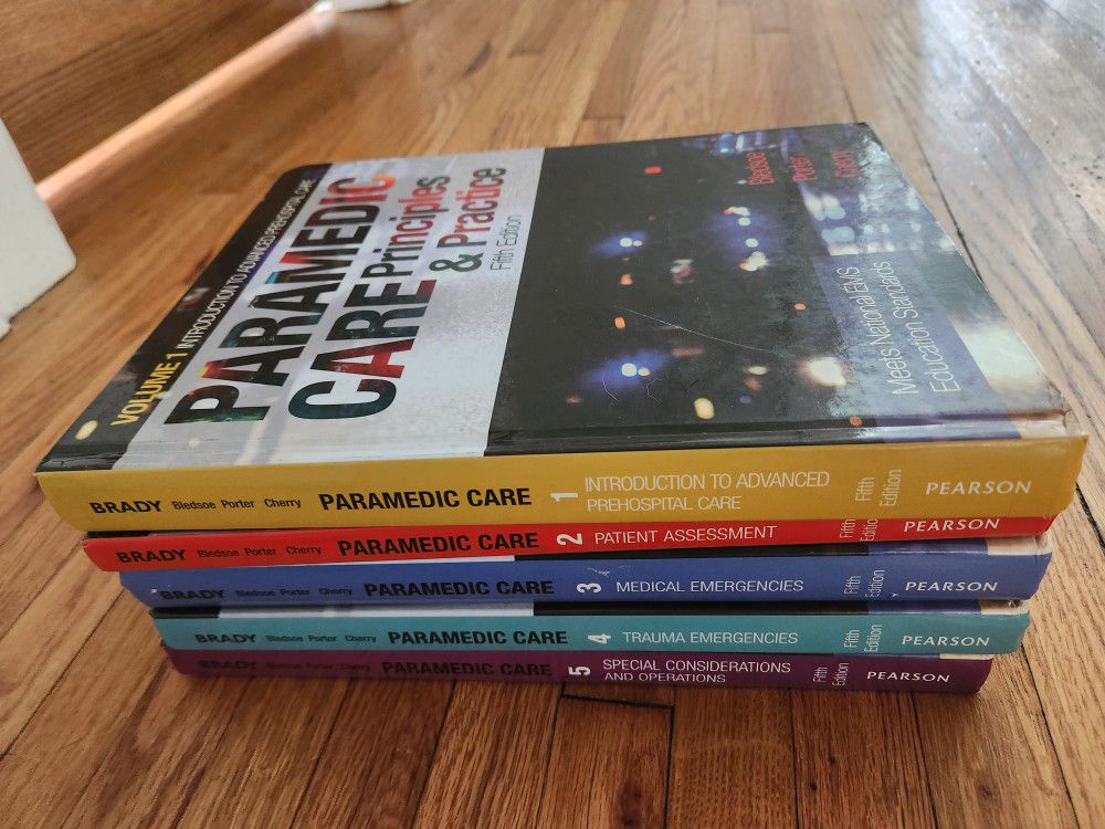 Paramedic Text Books 