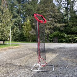 Volleyball Practice Target, Balls, And Cart