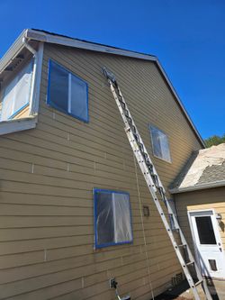 Exterior paint buckets,