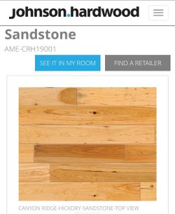 Johnson Hardwood Hickory Flooring