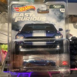 Hot Wheels Premium Fast And Furious Custom Mustang