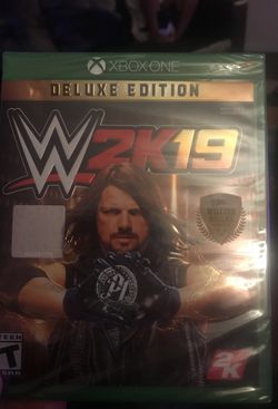 WWE 2k19 XBOX ONE Deluxe Edition