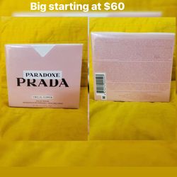 Men’s cologne and woman’s perfume