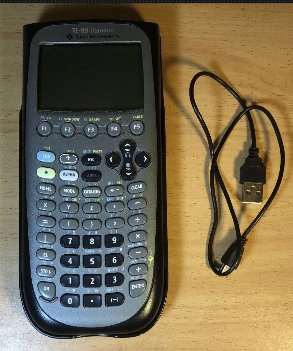 Texas Instruments Ti-89 Titanium Graphing Calculator - Grey/Black