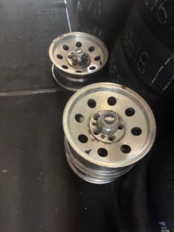 15 inch caprice or Astro rims with chevy caps