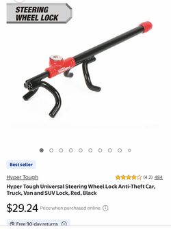 Universal steering wheel lock