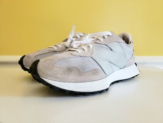 NEW BALANCE 327 Men's Athleisure Sneakers (10.5D) Rain Cloud/Metallic Silver