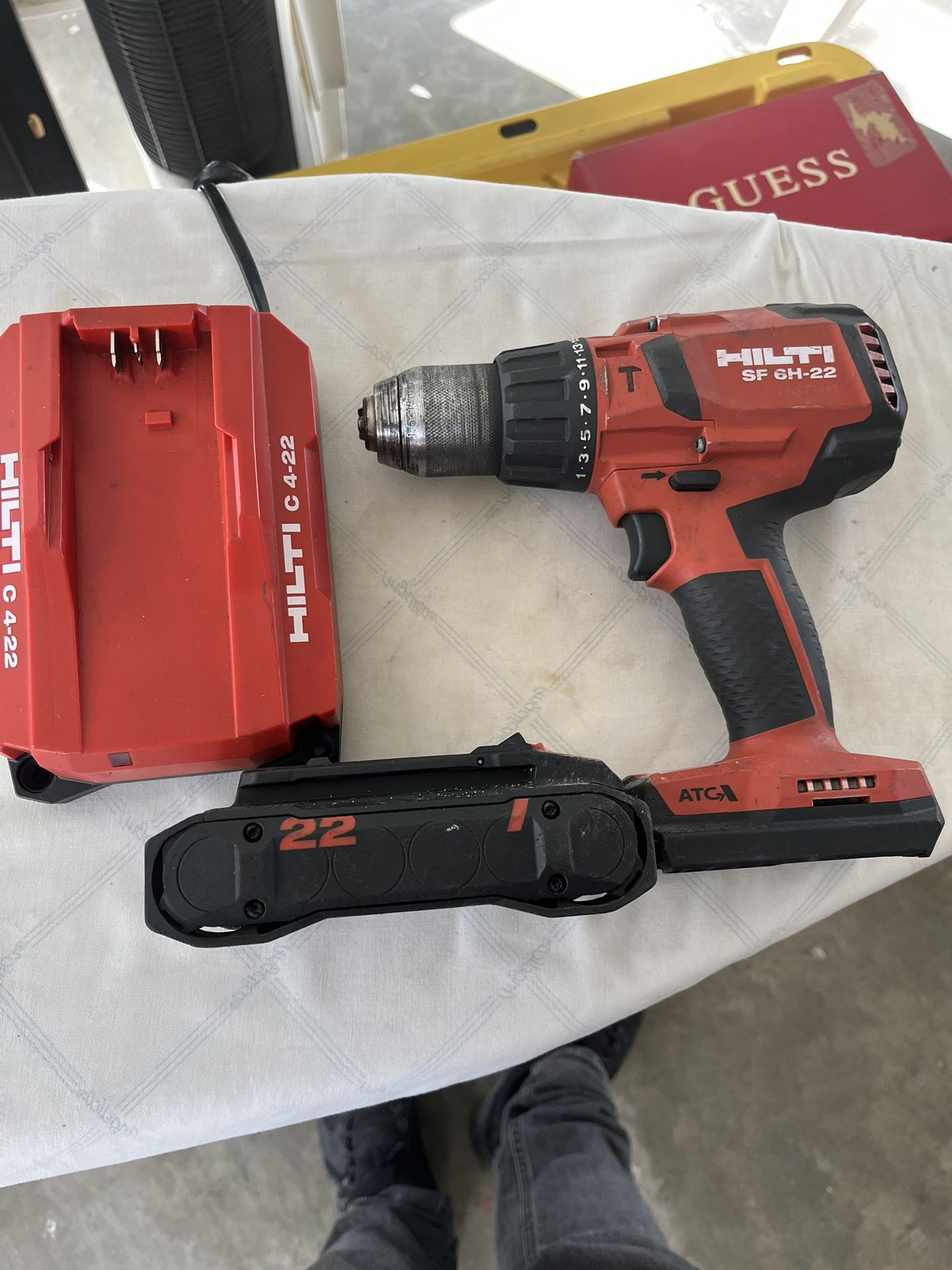 Hilti 22v Hammer Drill 1/2” 